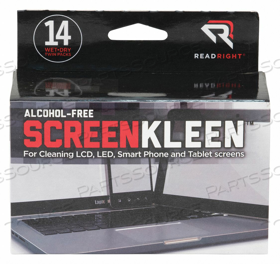 SCREEN WIPES PK14 by Read Right