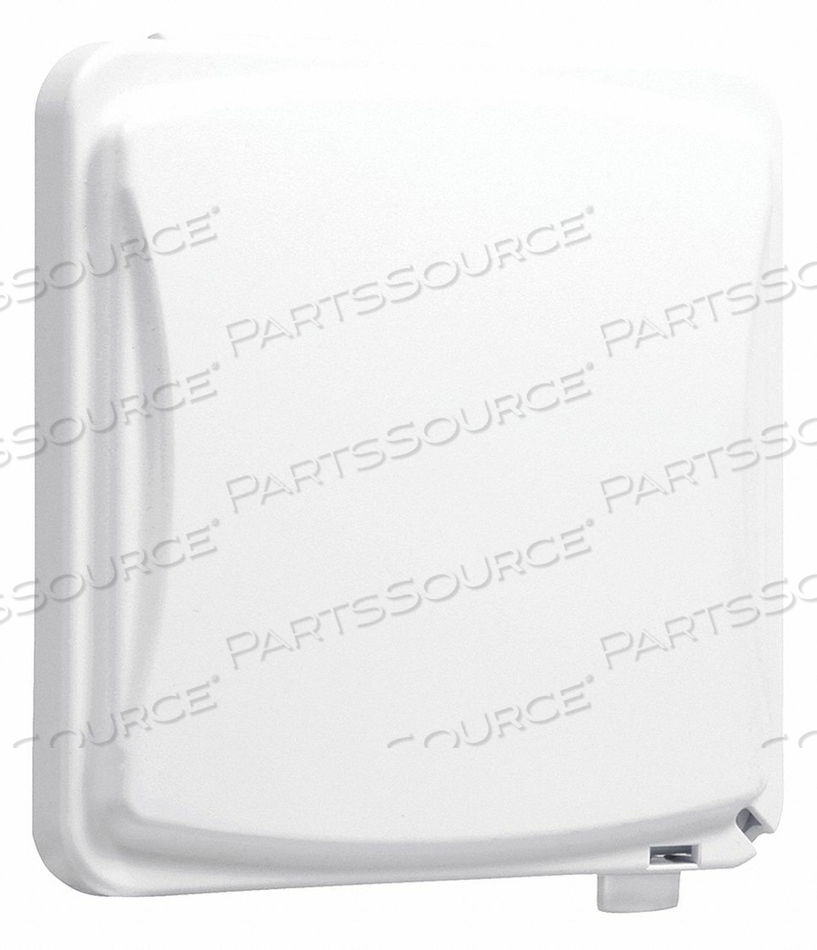 WHILE IN USE WEATHERPROOF COVER, BODY MATERIAL POLYCARBONATE, MOUNTING ORIENTATION VERTICAL, RECEPTACLE TYPE AND ROUNDS, DUPLEX, GFCI, SWITC by Taymac