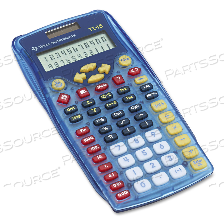 TI-15 EXPLORER ELEMENTARY CALCULATOR, 11-DIGIT LCD by Texas Instruments