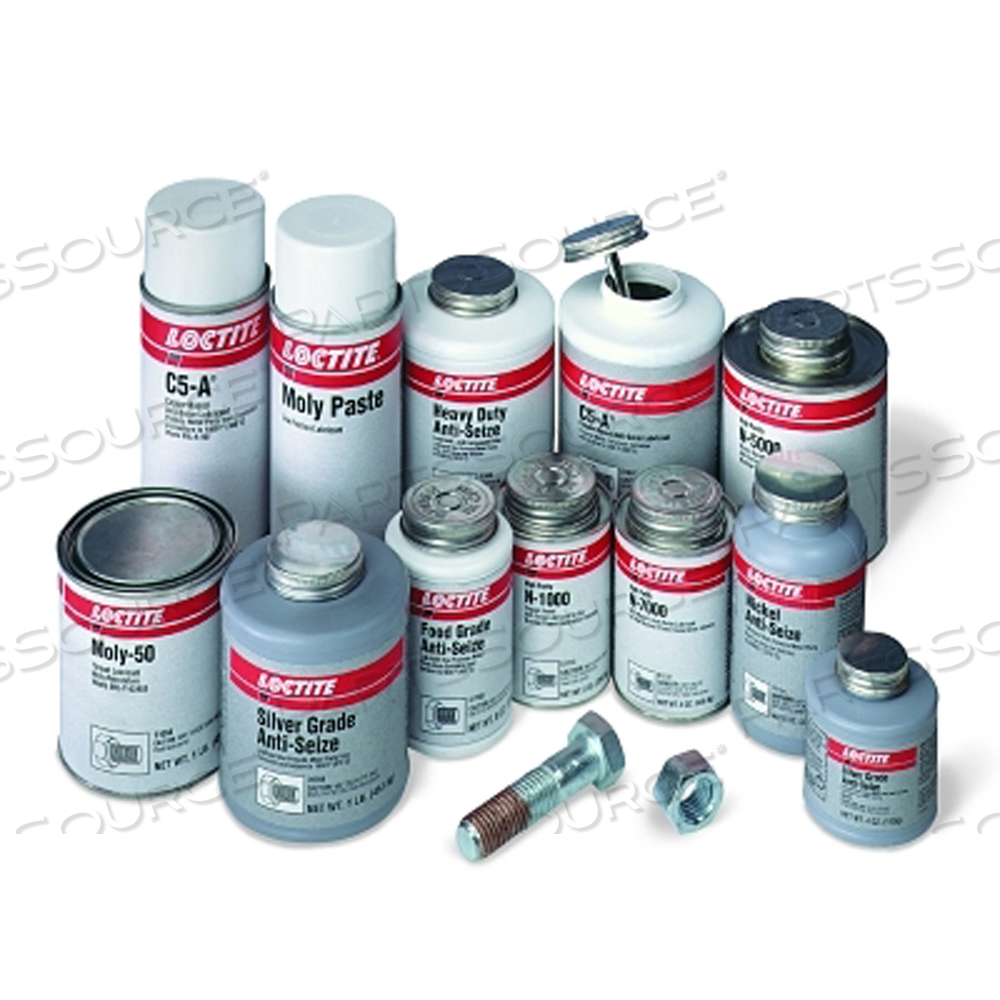 ANTI SEIZE MOLY PASTE 8OZ. BRUSH TOP CAN by Loctite Brand