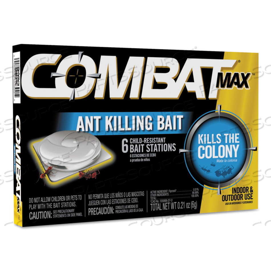 SOURCE KILL MAX ANT KILLING BAIT, 0.21 OZ 12 BOXES/CARTON by Combat SOURCE KILL MAX ANT KILLING BAIT, 0.21 OZ 12 BOXES/CARTON by Combat