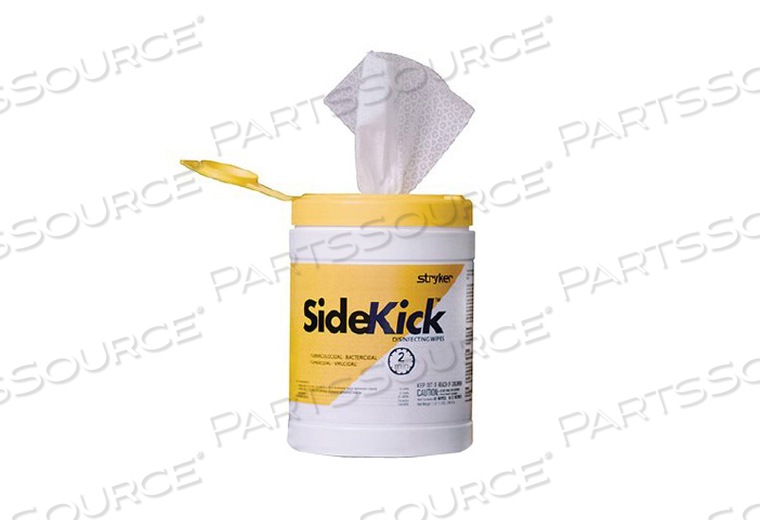 WIPES, DISINFECTING STANDARD, 6 X 10IN DIMENSIONS, FOR MANY HEALTHCARE SURFACES by Stryker Medical