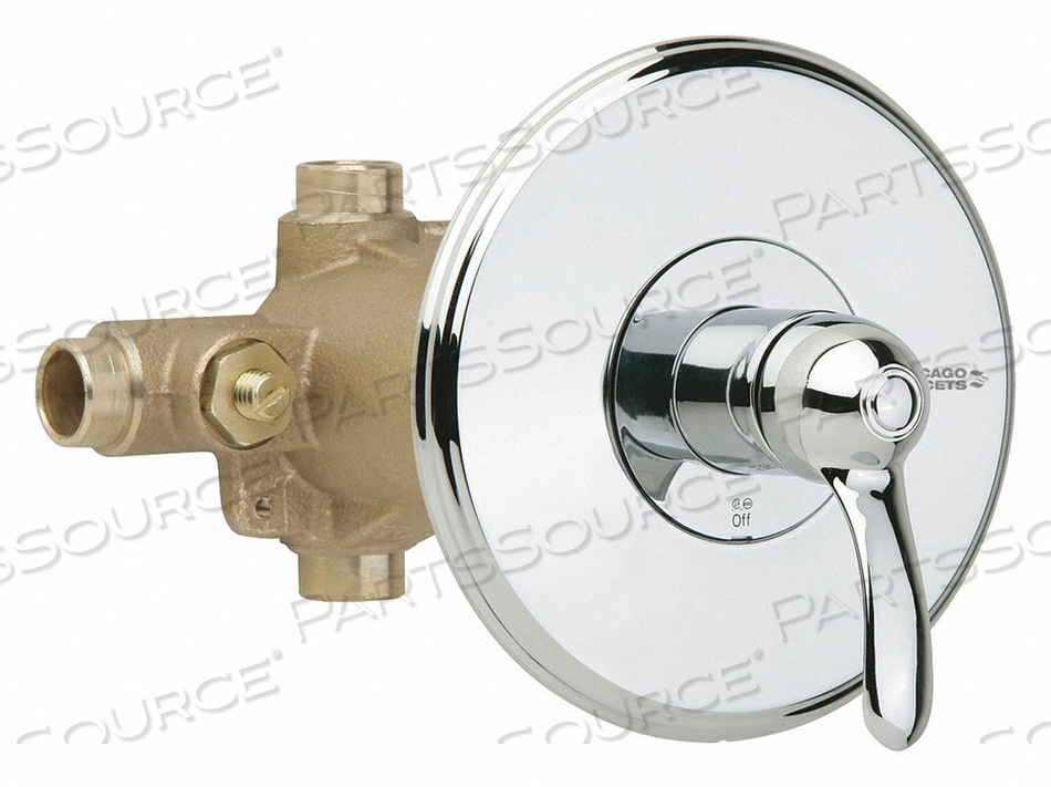 THERMOSTATIC BALANCING TUB AND SHOWER by Chicago Faucets