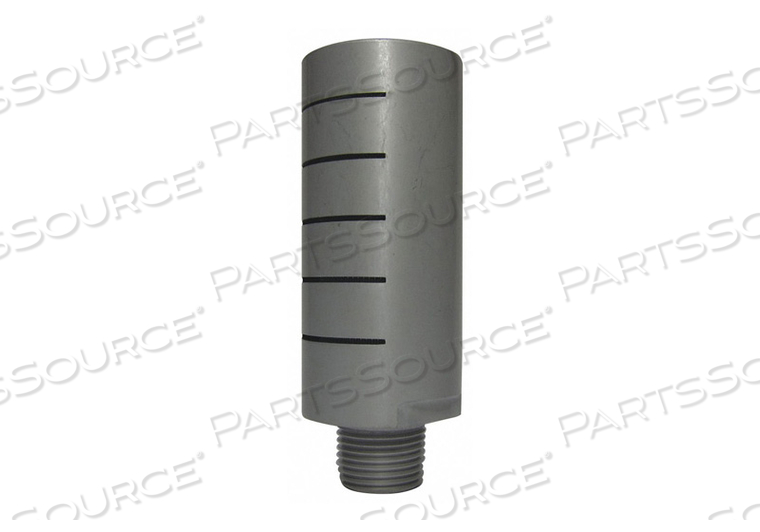 SILENCER MUFFLER, AIR INLET SIZE 3/8 IN, AIR INLET TYPE NPT, AIR INLET GENDER MALE, HEX SIZE 1 IN, FILTER ELEMENT MATERIAL MESH SST, MAXIMUM by Speedaire SILENCER MUFFLER, AIR INLET SIZE 3/8 IN, AIR INLET TYPE NPT, AIR INLET GENDER MALE, HEX SIZE 1 IN, FILTER ELEMENT MATERIAL MESH SST, MAXIMUM by Speedaire