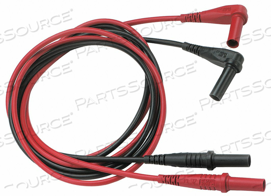 MODULAR TEST LEADS 48 IN L BLACK/RED PR by Pomona Electronics