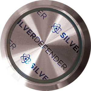 ANTIMICROBIAL FILM FOR ROUND ELEVATOR BUTTONS, 5"H X 4"W CLEAR 100/PACK by Silver Defender Corp