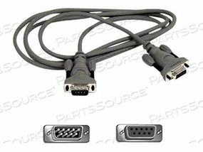 SERIAL EXTENDER - DB-9 (M) - DB-9 (F) - 6 FT by Belkin