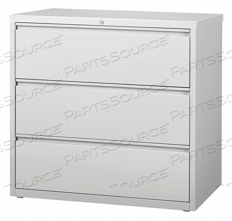 LATERAL FILE CABINET STEEL 42 IN W by Hirsh