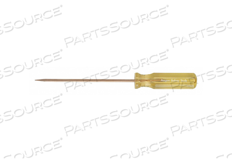 SCRATCH AWL 7-1/4IN L 3/16IN DIA. YELLOW by Ampco Safety Tools SCRATCH AWL 7-1/4IN L 3/16IN DIA. YELLOW by Ampco Safety Tools