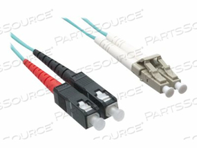 AXIOM LC/SC 10G MULTIMODE DUPLEX OM3 50/125 FIBER OPTIC CABLE 3M - TAA COMPLIANT by Axiom