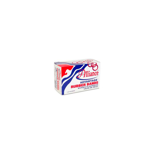 ADVANTAGE RUBBER BANDS, SIZE # 84, 3-1/2" X 1/2", NATURAL, 1 LB. BOX by Alliance Rubber Company