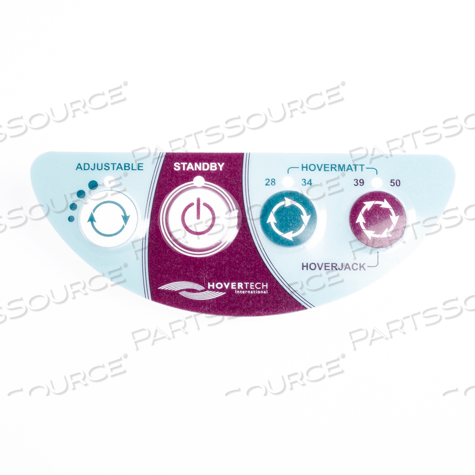 CONTROL PANEL LABEL by Hovertech International
