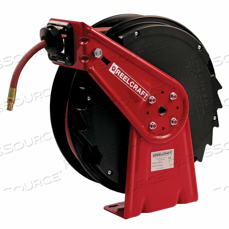 SPRING RETURN HOSE REEL 1/4 MNPT 35 FT by Reelcraft