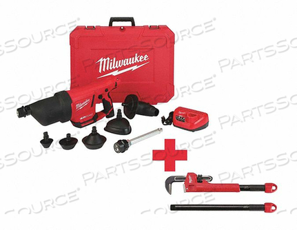DRAIN GUN KIT BATTERY INCLUDED 12.0V by Milwaukee Electric Tools