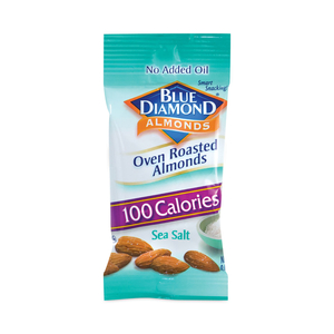 OVEN ROASTED SEA SALT ALMONDS, 0.6 OZ BAG, 7 BAGS/BOX, 6 BOX COUNT by Blue Diamond