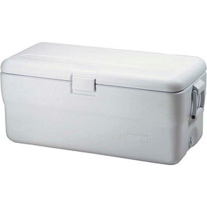 MARINE COOLER, 102 QT. WHITE, POLYPROPYLENE, 16-1/2"H by Rubbermaid Cart