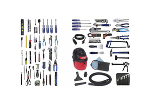 MAINTENANCE/ENGINEERING TOOL SET 130PCS by Flexcart