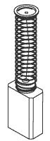 BRUSH, 1/2 IN, 0.252 IN X 0.86 IN BRISTLE by Eppendorf