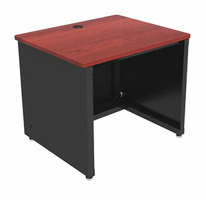 ENCLOSED DESK CD SERIES 36 W CHERRY TOP by Versa Products, Inc.