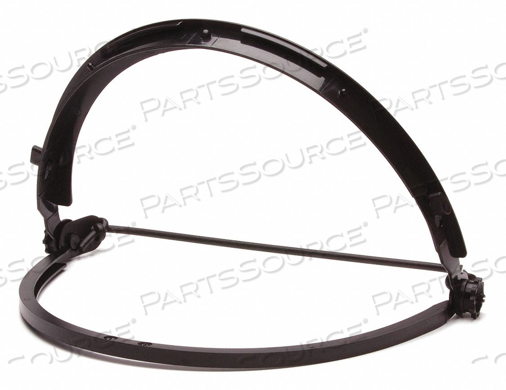 SILVER-ALUMINUM BRACKET FOR WIDE BRIMS by Pyramex