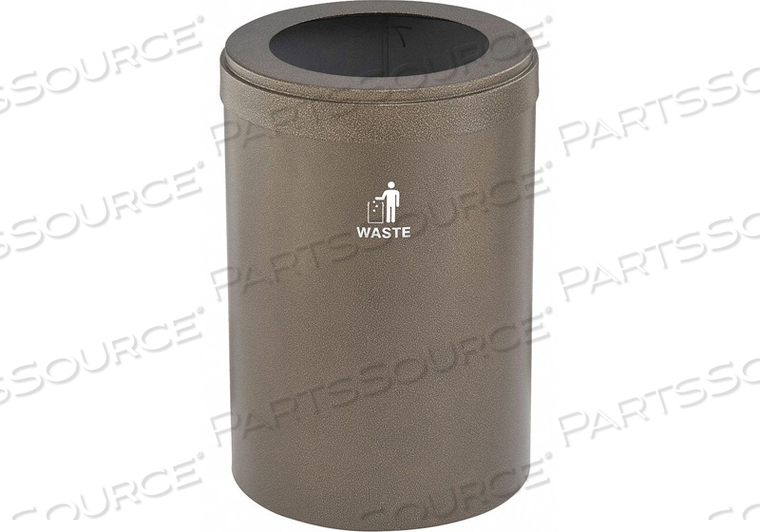 RECYCLING CONTAINER BROWN 41 GAL. by Glaro Products Inc