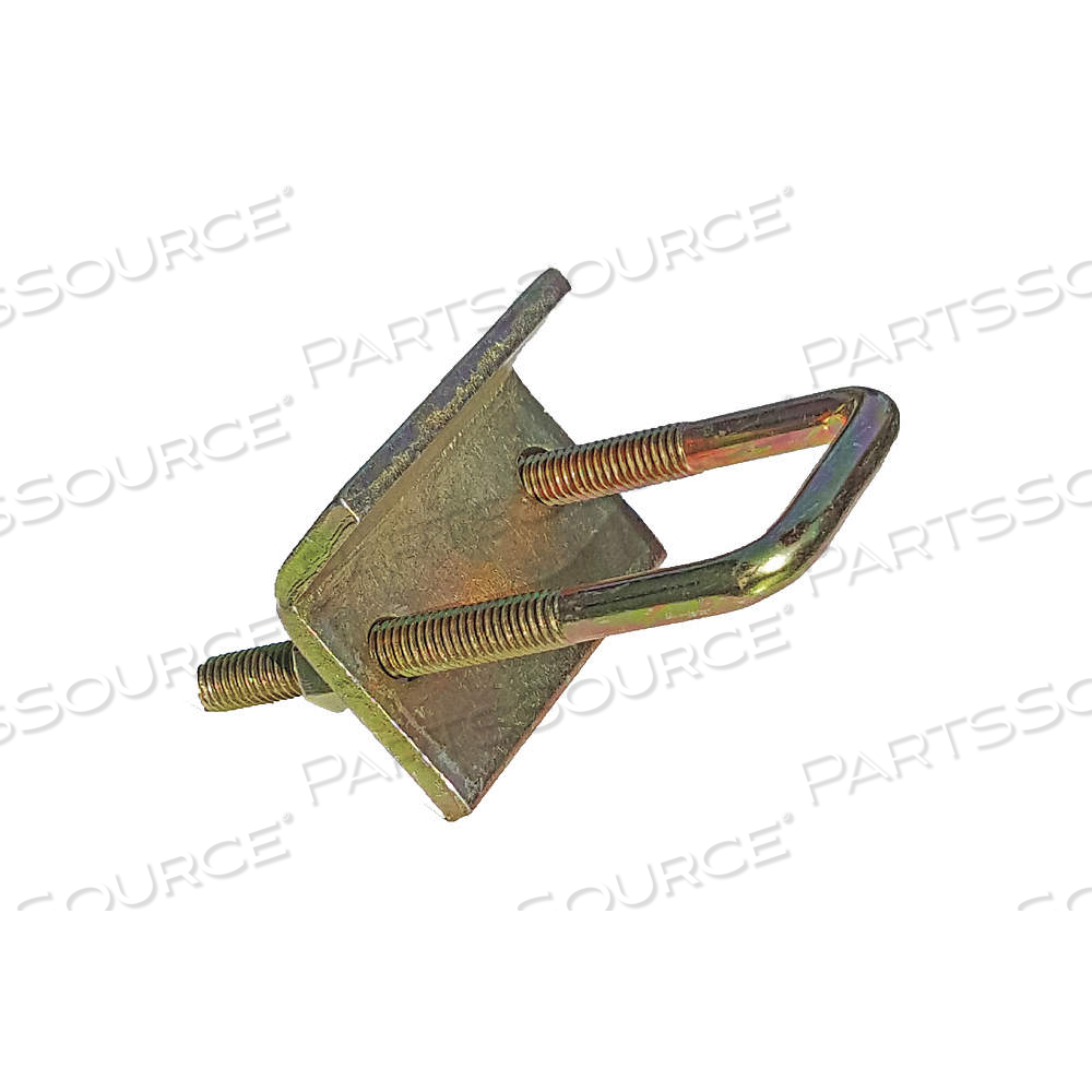 CHANNEL BEAM U-BOLT CLAMP, 1 1/2 IN STRUT CHANNELS/1 5/8 IN STRUT CHANNELS, STEEL by Approved Vendor