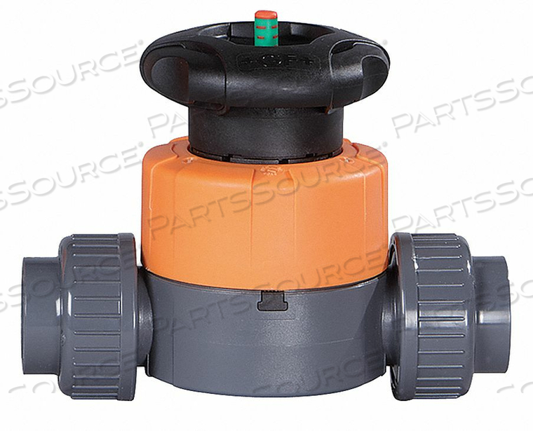 DIAPHRAGM VALVE 2-WAY 2 IN SOCKET/THRD by Georg Fischer DIAPHRAGM VALVE 2-WAY 2 IN SOCKET/THRD by Georg Fischer
