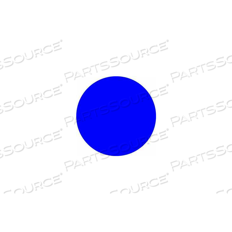 DARK BLUE DISCS 1/2" DIA. by Decker Tape Products DARK BLUE DISCS 1/2" DIA. by Decker Tape Products