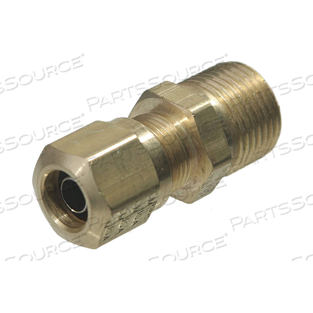 MALE CONNECTOR COMPRESSION BRASS 1.42IN by Tramec Sloan