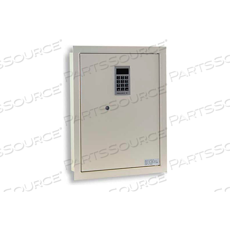 ELECTRONIC WALL SAFE - 14-1/8"W X 3-7/8"D X 18-1/4"H, BEIGE by Protex Safe Co. LLC