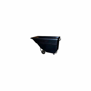 BLACK MEDIUM DUTY 1.1 CUBIC YARD TILT TRUCK 1200 LB. CAPACITY by Bayhead Products