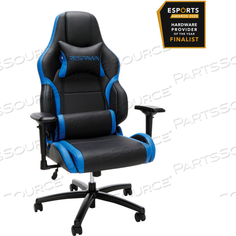 RESPAWN 400 BIG AND TALL RACING STYLE GAMING CHAIR, IN BLUE () 