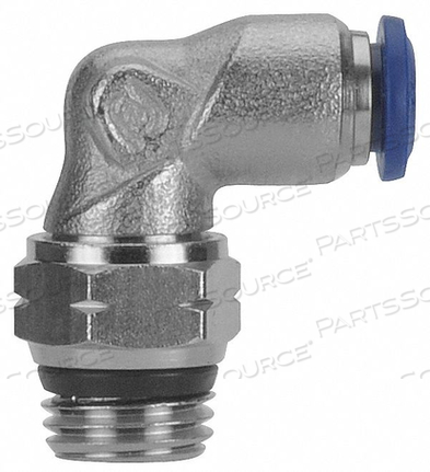 MALE SWIVEL 90 D ELBOW BRASS 5/32IN PK5 by Aignep USA