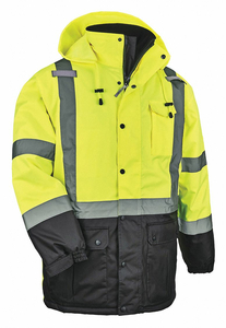 HI VIS THERMAL PARKA LIME 3XL by Ergodyne