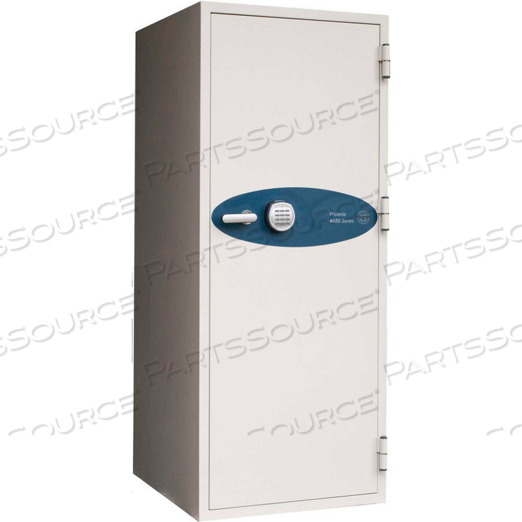 DATA COMMANDER 2-HOUR DIGITAL FIRE/WATER RESISTANT MEDIA SAFE 7.87 CU FT, OFF-WHITE by Phoenix Safe International LLC