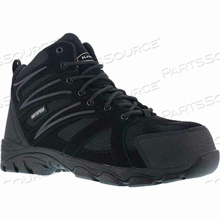 KNAPP K5400 GROUND PATROL WATERPROOF TRAIL HIKER, COMPOSITE TOE, MEN'S SZ 10.5 M WIDE, BLACK 