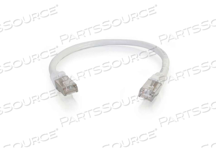 10FT 26 AWG CAT6 SNAGLESS SHIELDED ETHERNET NETWORK PATCH CABLE - WHITE by Legrand AV (C2G) 10FT 26 AWG CAT6 SNAGLESS SHIELDED ETHERNET NETWORK PATCH CABLE - WHITE by Legrand AV (C2G)