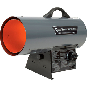 WORKHORSE LP FORCED AIR HEATER, 30K-60K BTU by Dyna-Glo