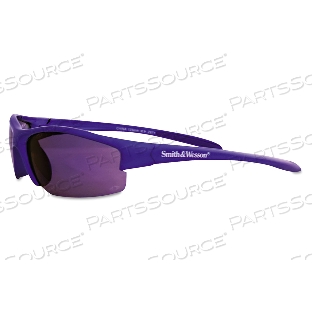 SAFETY GLASSES BLUE MIRROR by Smith & Wesson