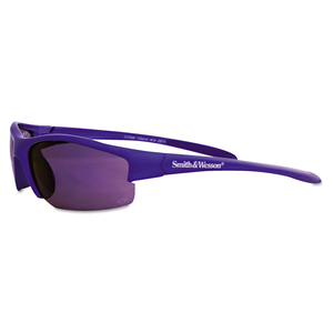 EQUALIZER SAFETY EYEWEAR, BLUE FRAME, BLUE MIRROR LENS by Smith & Wesson