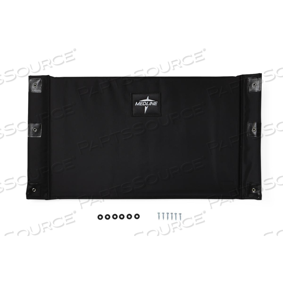 UPHOLSTERY, BACK, BLACK, 26IN SIZE, VINYL, LATEX-FREE, FOR EXCEL SHUTTLE WHEELCHAIR by Medline Industries, Inc.