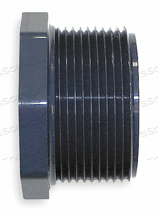 REDUCING BUSHING, 1 1/2 IN X 1 IN FITTING PIPE SIZE, SCHEDULE 80, MALE NPT X FEMALE NPT, GRAY by GF Piping Systems REDUCING BUSHING, 1 1/2 IN X 1 IN FITTING PIPE SIZE, SCHEDULE 80, MALE NPT X FEMALE NPT, GRAY by GF Piping Systems