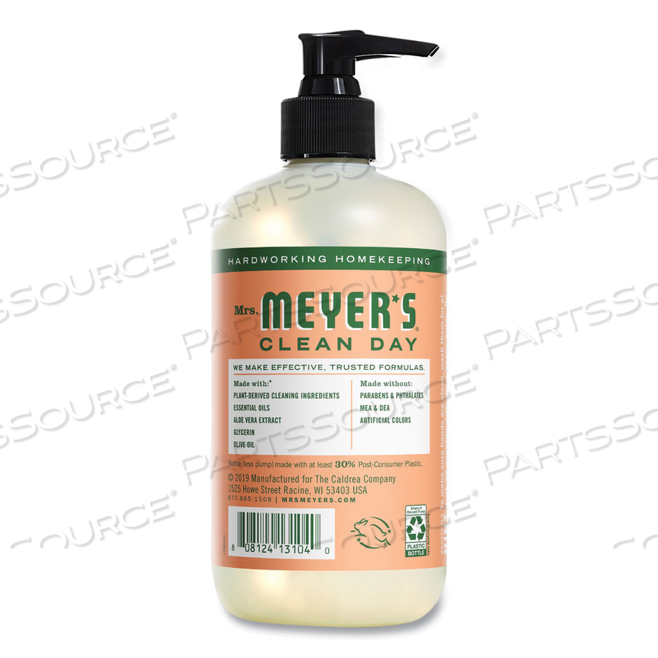 CLEAN DAY LIQUID HAND SOAP, GERANIUM, 12.5 OZ by Mrs. Meyer's CLEAN DAY LIQUID HAND SOAP, GERANIUM, 12.5 OZ by Mrs. Meyer's