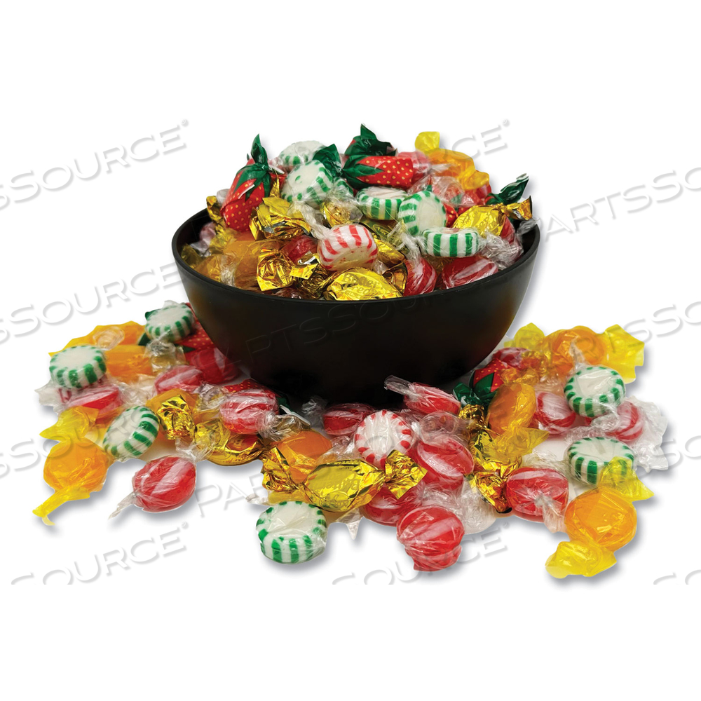 INDIVIDUALLY WRAPPED CANDY ASSORTMENTS, ASSORTED FLAVORS, 5 LB BOX by Office Snax