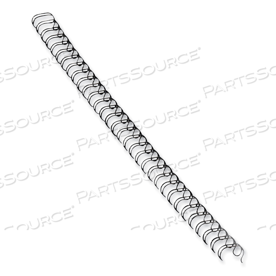 WIRE BINDINGS, 1/2" DIAMETER, 100 SHEET CAPACITY, BLACK by Fellowes