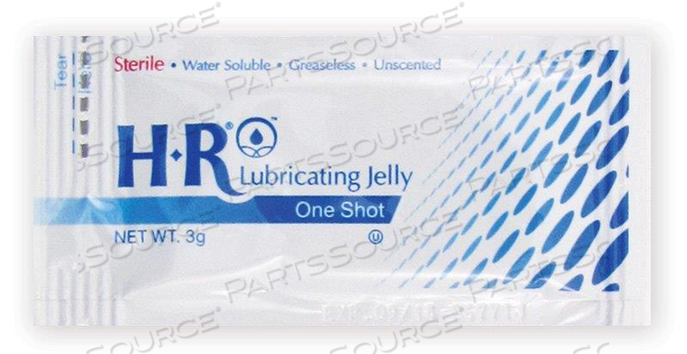 HR® LUBRICATING JELLY 3G ONESHOT® - STERILE 