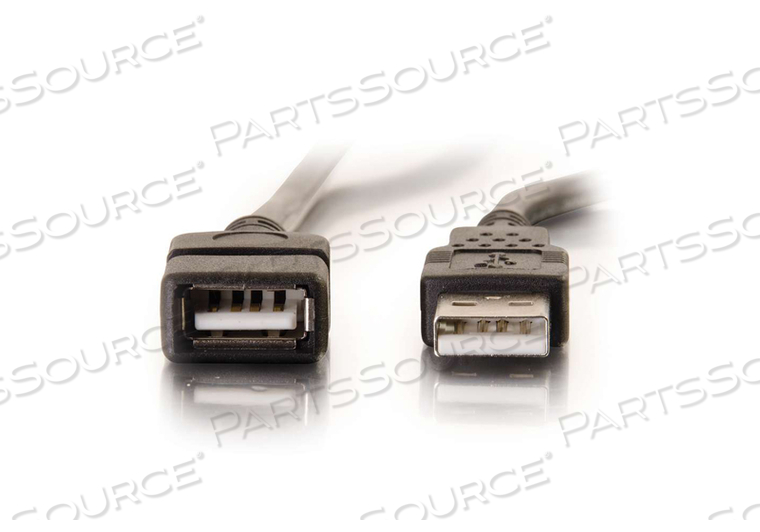 3.3FT USB 2.0 A/A EXTENSION CABLE - BLACK by Legrand AV (C2G) 3.3FT USB 2.0 A/A EXTENSION CABLE - BLACK by Legrand AV (C2G)