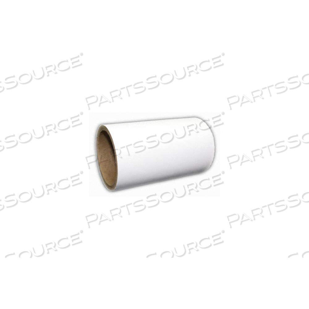PLASTIC FILM, 6 IN WD, 25 FT LG, WHITE, SEMI-CLEAR, 1,500 PSI TENSILE STRENGTH, PLAIN BACKING, PTFE by Approved Vendor