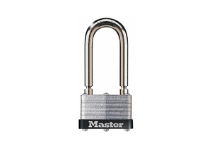 KEYED PADLOCK 13/16 IN RECTANGLE SILVER by Master Lock