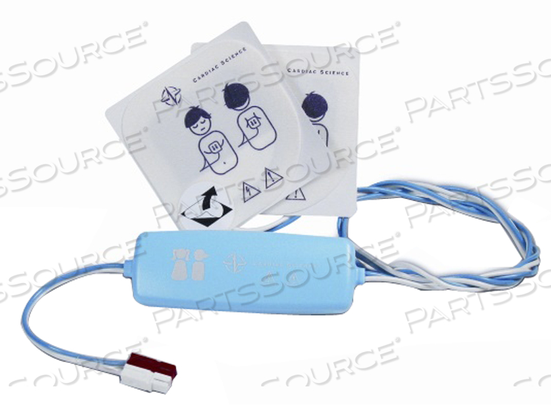 PEDIATRIC DEFIBRILLATION PADS FOR POWERHEART G3 AUTOMATED EXTERNAL DEFIBRILLATOR (AED) 
